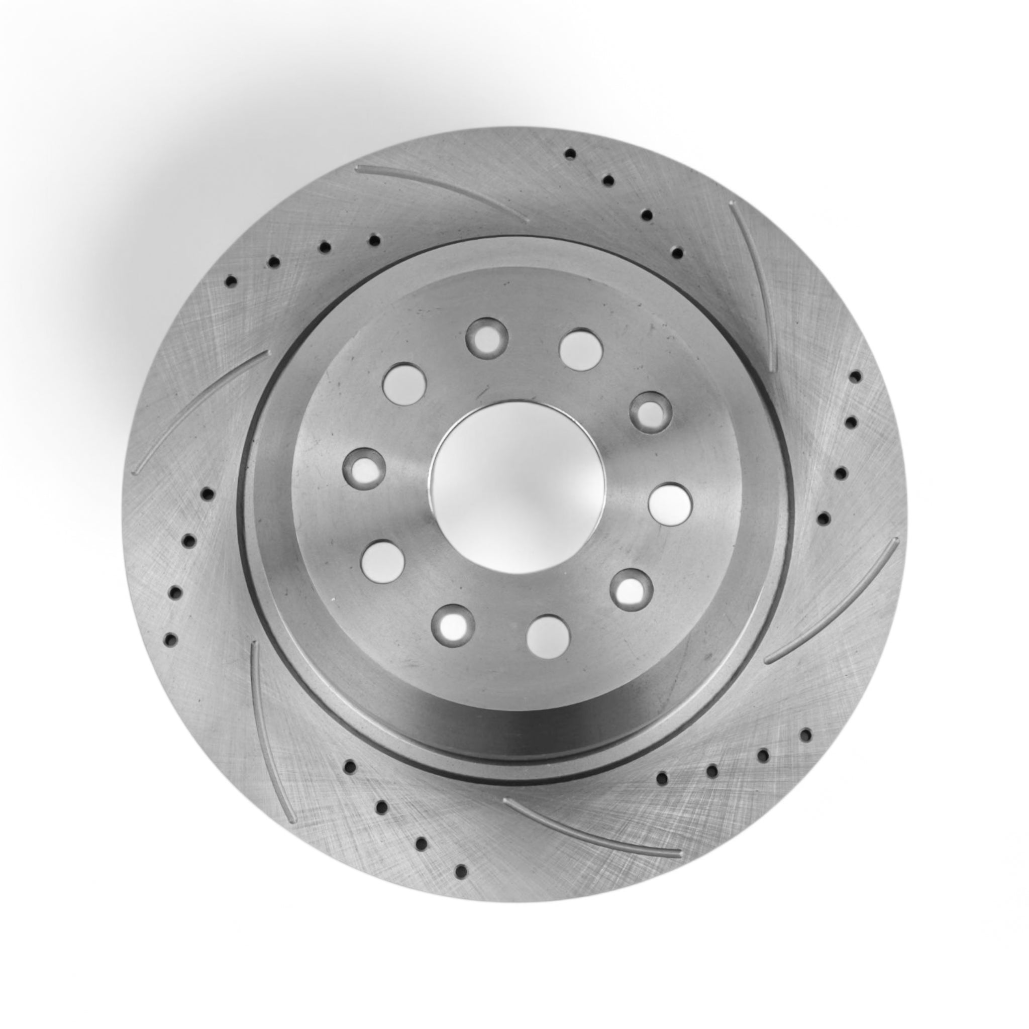 Hurricane Performance Slotted & Drilled Rear Brake Discs For Jeep Wrangler JL