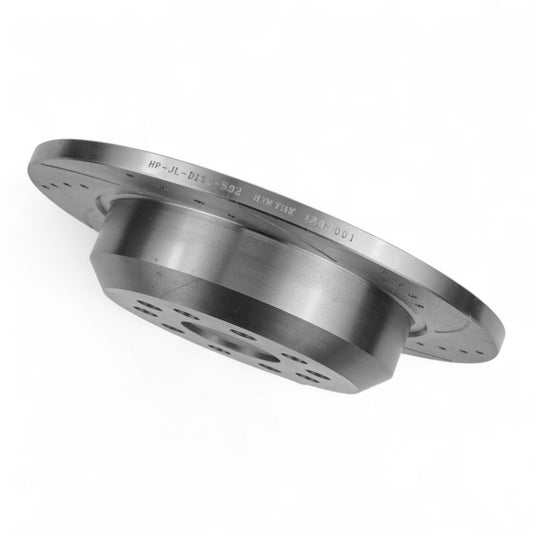 Hurricane Performance Slotted & Drilled Rear Brake Discs For Jeep Wrangler JL