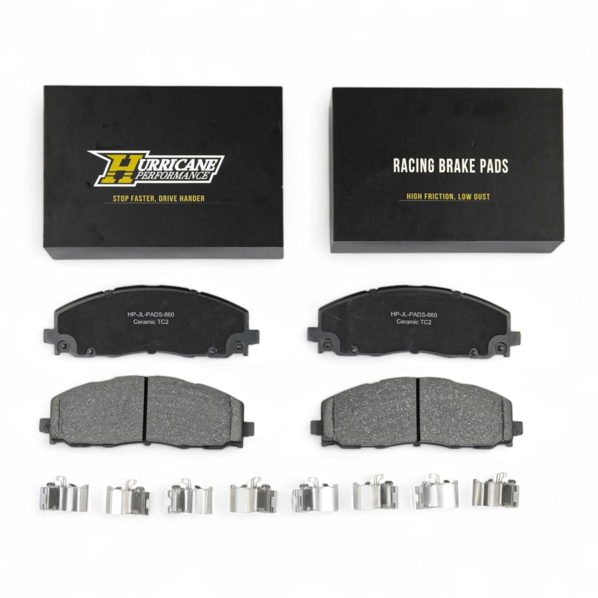 Hurricane Performance Front Brake Pads For Jeep Wrangler JL