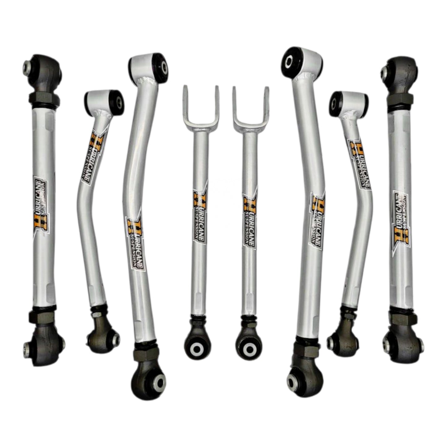 Hurricane Performance Super Flex Forged Adjustable HD Control Arms for Jeep Wrangler JK