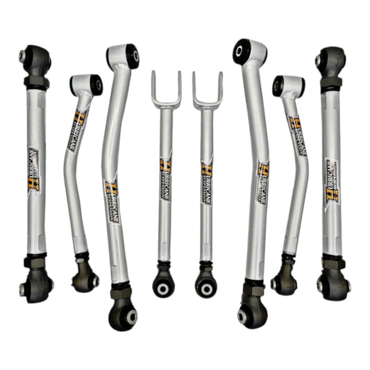 Hurricane Performance Super Flex Forged Adjustable HD Control Arms for Jeep Wrangler JK
