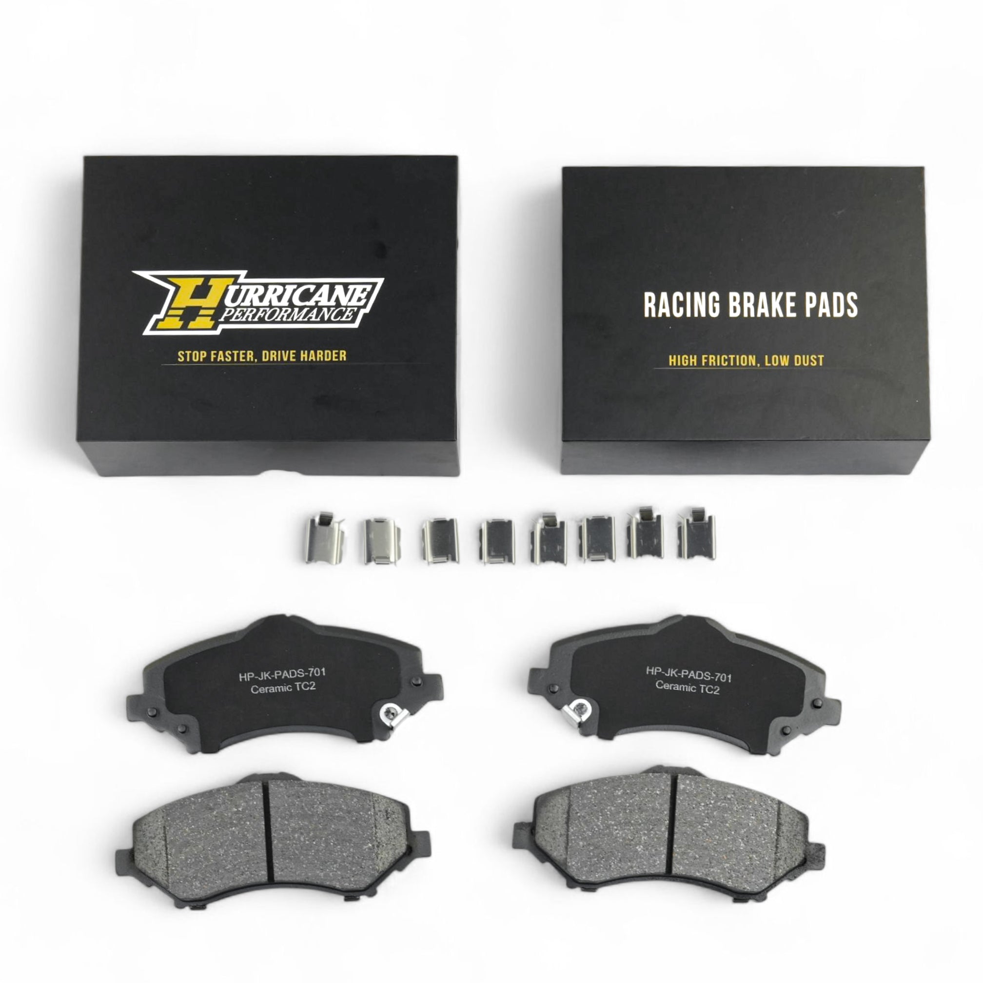 Hurricane  Performance Front Racing Brake Pads For Jeep Wrangler JK