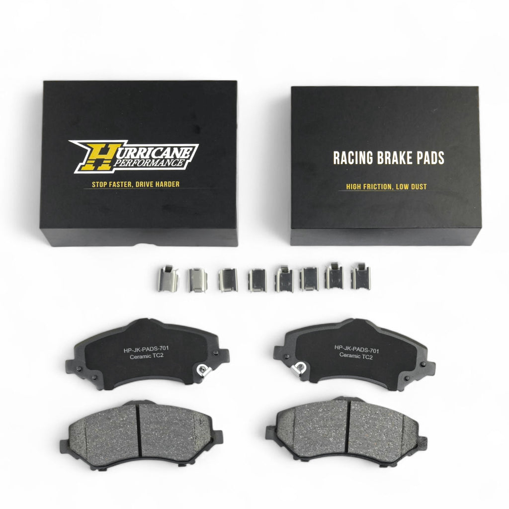 Hurricane  Performance Front Racing Brake Pads For Jeep Wrangler JK