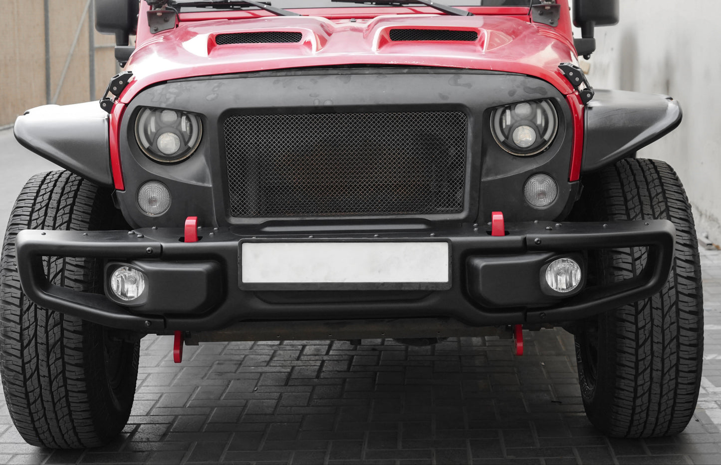 AMR Front Bumper 10th Anniversary Style for Jeep Wrangler JK