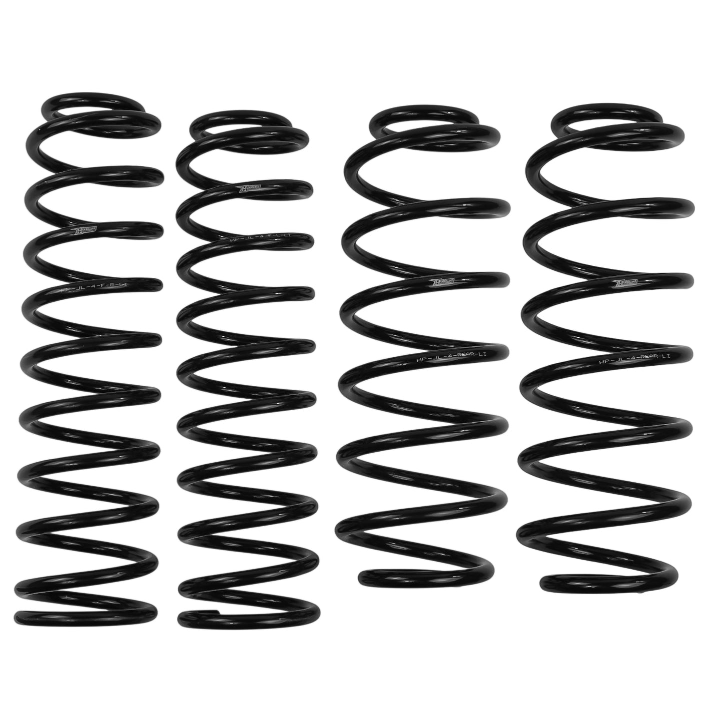 Hurricane Coil Springs Front & Rear for Jeep Wrangler JL/ JLU (2.5")