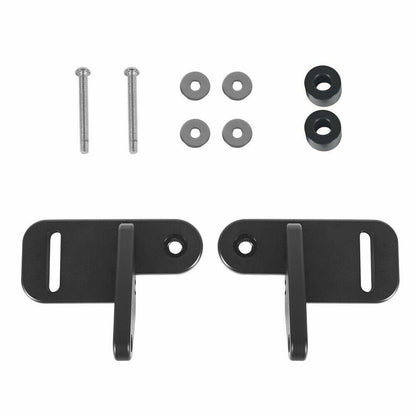 A-Pillar Light Mounting Brackets-Pairs for Jeep Wrangler JL/ JT 18-23