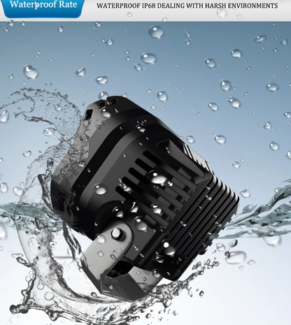 HURRICANE PERFORMANCE 4 INCH 120W LED CNC SPOT Work Lights