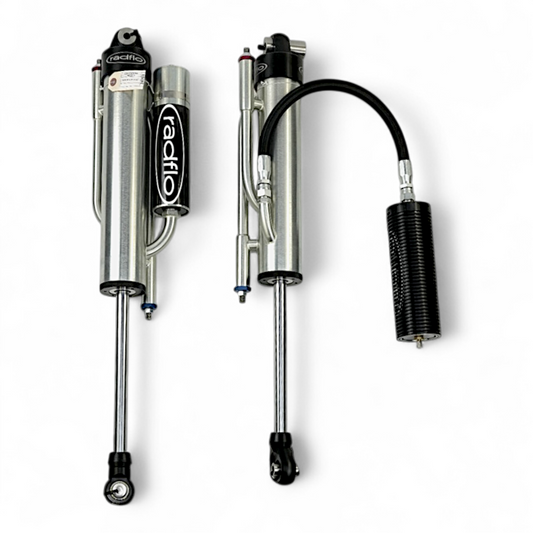 Radflo OE Replacement 3.0 Front & Rear Bypass 2 Tube With Remote Reservoir For Jeep JL, JT & 392