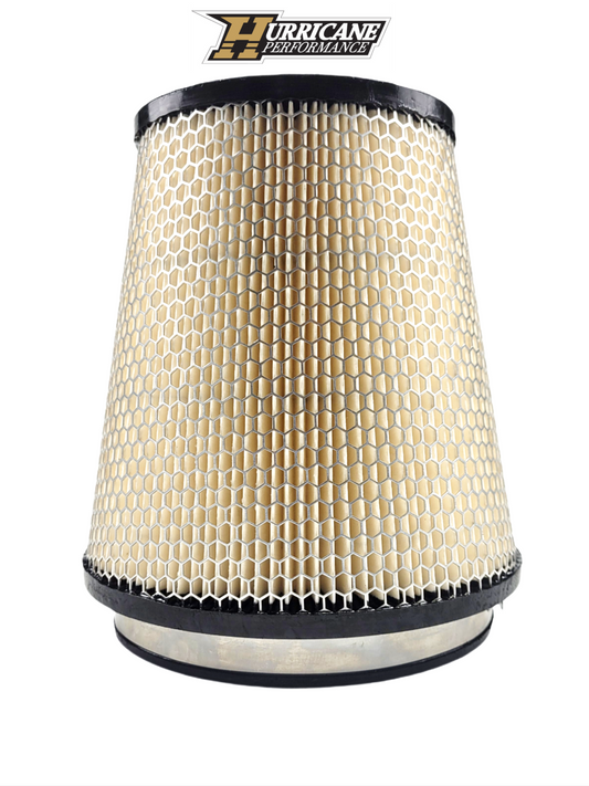 Hurricane Performance Offroad Air Filter (C0105105) - 6 inch BD, 7 inch H