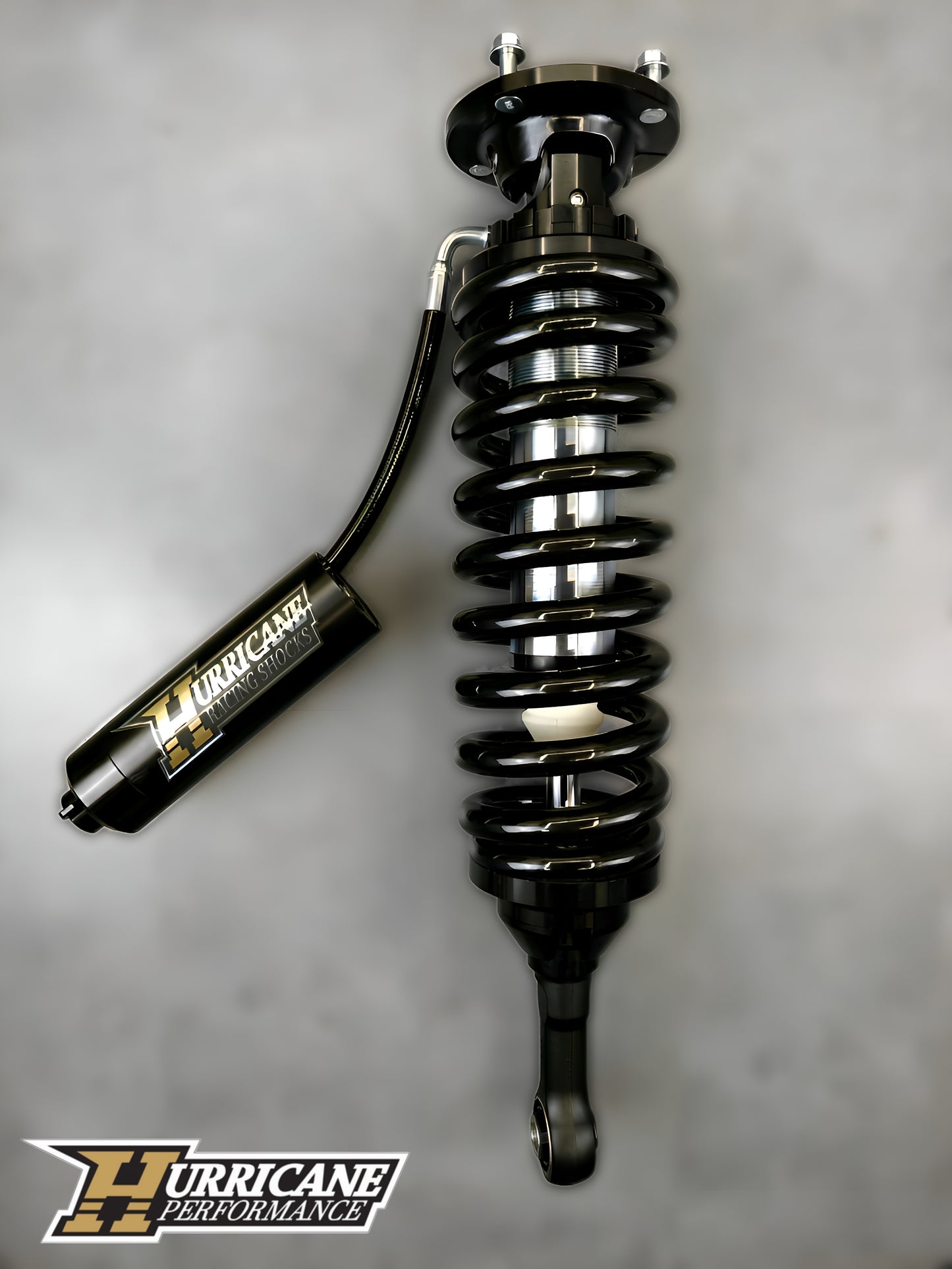 HURRICANE RACING  EXTREME SERIES 2.5 FRONT COIL-OVER & 2.5 REAR EXTERNAL DUAL BYPASS SHOCKS FOR LAND CRUISER LC200