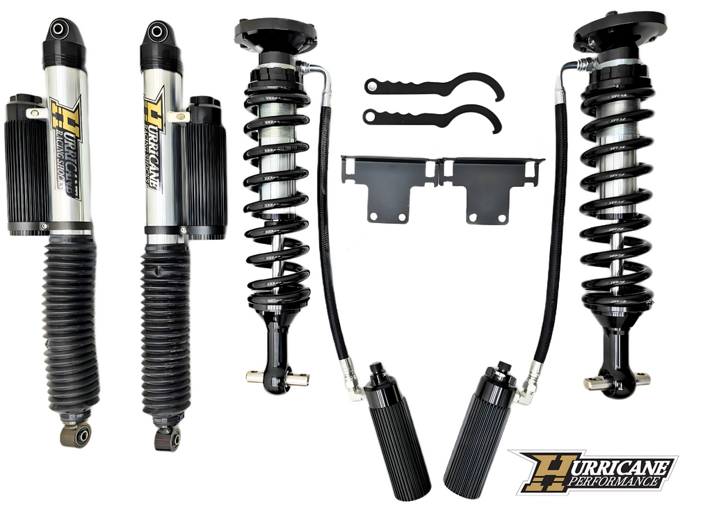 Hurricane Performance Extreme Series  2.5 Double Adjust Shocks For Ford F150
