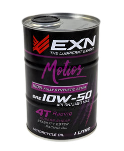 EXN Motios 4T 100% Fully Synthetic Ester 10W-50