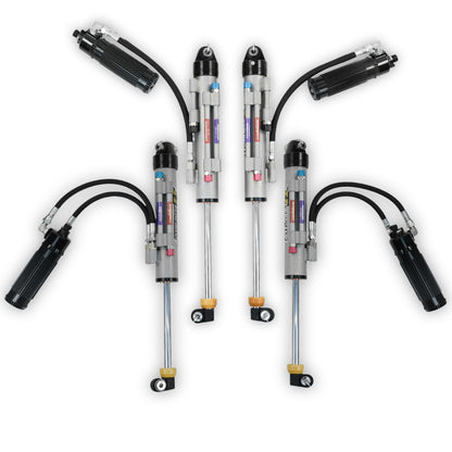 Hurricane Performance Extreme Series Shocks 2.5" Triple Bypass Adjustable (Front Oil Pipe From Down Side) for Jeep Wrangler JL,JT & 392 (NEW DESIGN)