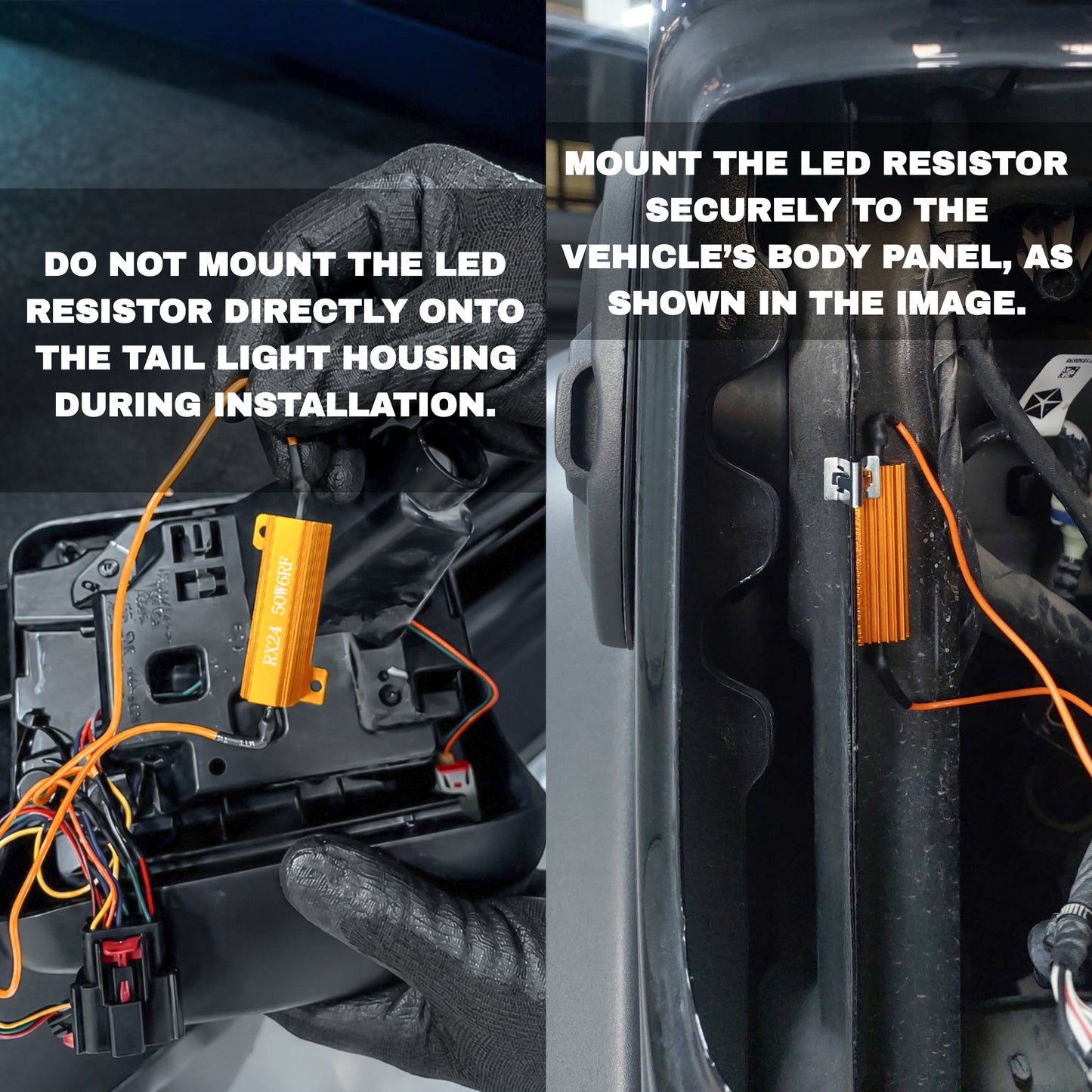 LED Tail Light Without Warranty for Jeep Wrangler JL