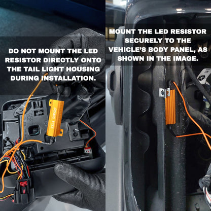 LED Tail Light Without Warranty for Jeep Wrangler JL