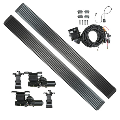 Power Side Steps With LED lights -4 door (4 Bracket)  for Jeep Wrangler JL & Wrangler 392