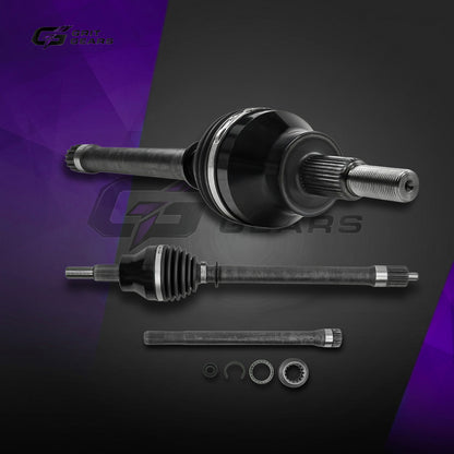 GRIT GEARS 4340 Chromoly Front CV Axles for Jeep JL Non Rubicon Models