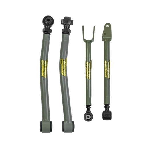 Hurricane Performance Super Flex Forged Adjustable HD Control Arms for Jeep Wrangler JK
