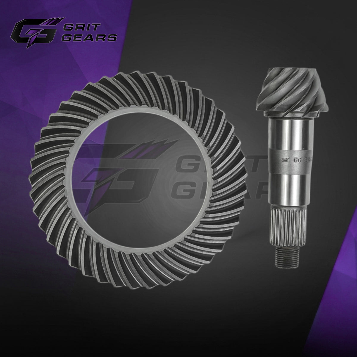 Grit Gears Dana 44 M210 Front Ring & Pinion 4.56 for Jeep JL Rubicon, Gladiator JT, Wrangler 392 (GG-D44JL-4.56R)