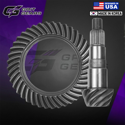 Grit Gears Dana 30 Reverse 4.56 Front Ring & Pinion for Jeep Wrangler JK/JL -Non Rubicon (GG-D30JK/JL-4.56)