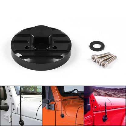 AMR  Aluminum Antenna Base Cover for Jeep Wrangler JK/JL
