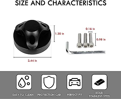 AMR Antenna Base Cover for Jeep Wrangler JK/JL