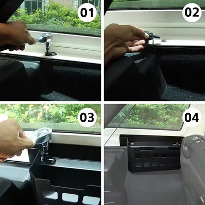 Tail Box Multi-Function Storage Box Compatible for Jeep Wrangler JL/ JK