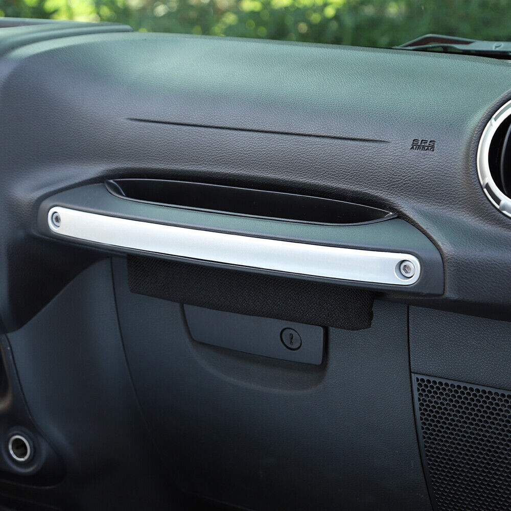 Co-Pilot Handle Storage Box Net Tray Organizer for Jeep Wrangler JK