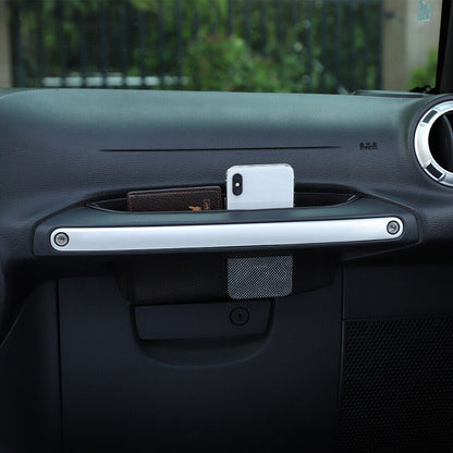 Co-Pilot Handle Storage Box Net Tray Organizer for Jeep Wrangler JK