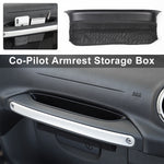 Co-Pilot Handle Storage Box Net Tray Organizer for Jeep Wrangler JK