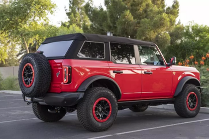 FORD 2021-2022 BRONCO 4 DOOR BLACK TWIL TREKTOP® SLANTBACK SOFT TOP 56873-17 FROM BESTOP