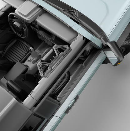 Multi functional Aluminum Grab handle For Jeep Wrangler JL & Ford bronco