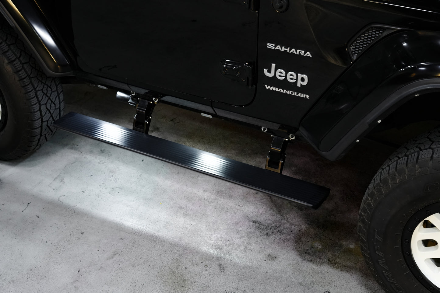 Power Side Steps With LED lights  for Jeep Wrangler JL & Wrangler 392
