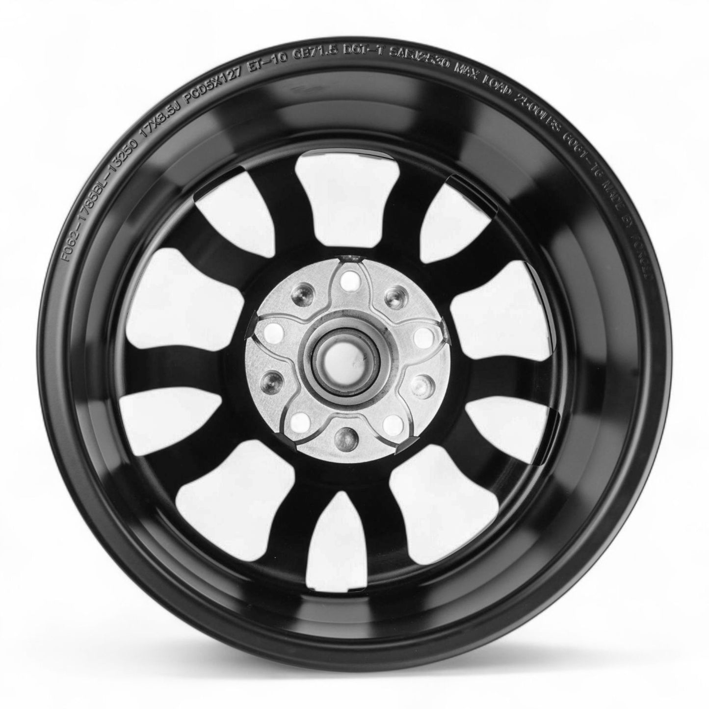 Matt Black Iron Spider Forged Aluminum Rims With Mat Black Beadlock  for Jeep Wrangler JK/JL/JT & 392