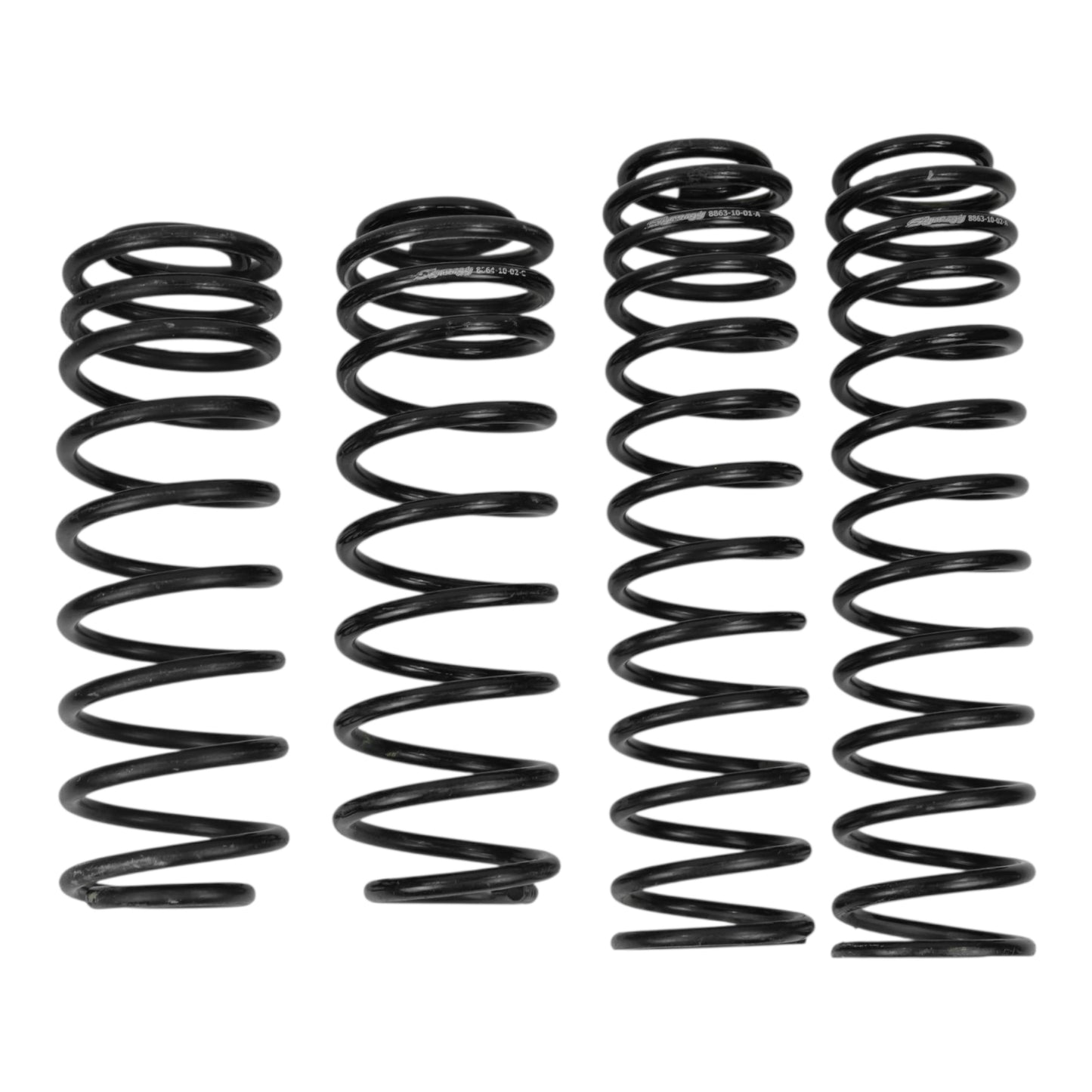 USED Synergy Lift Coil Springs Front and Rear for Jeep Wrangler  JL / JLU (1"-2")