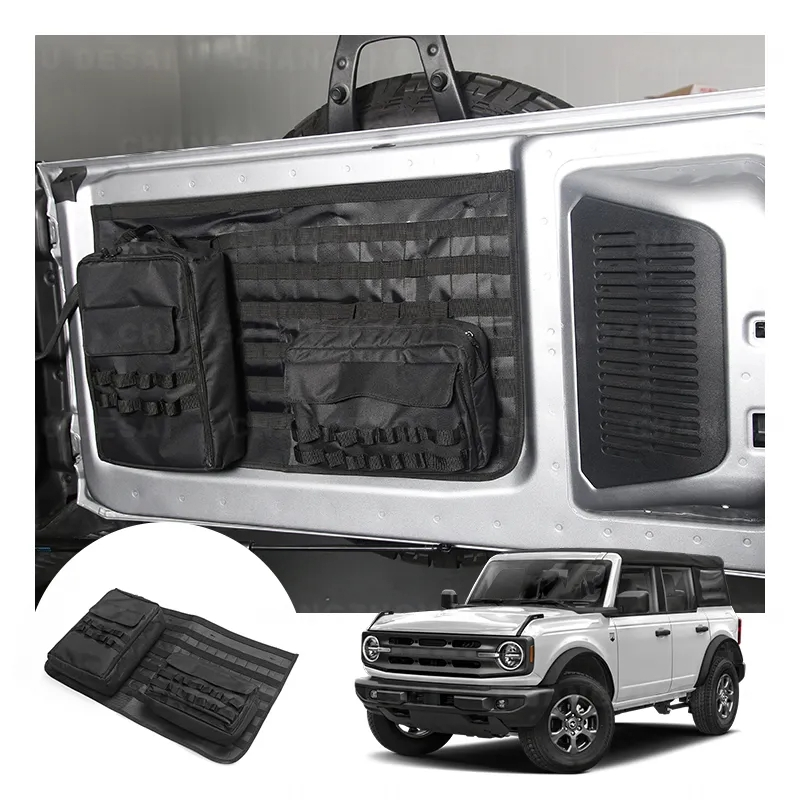 Detachable Tailgate Bag Tool Kit Organizer for Ford Bronco 4-Door