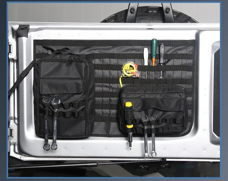 Detachable Tailgate Bag Tool Kit Organizer for Ford Bronco 4-Door