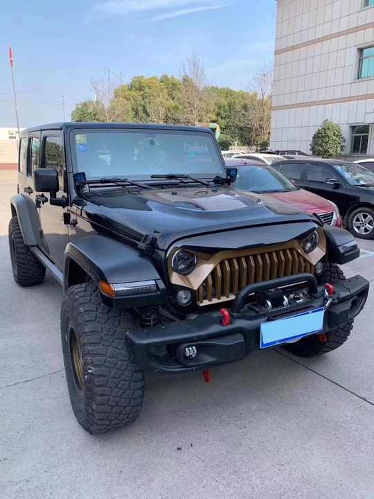 Conversion Kit of High Fenders with light for Jeep Wrangler JK