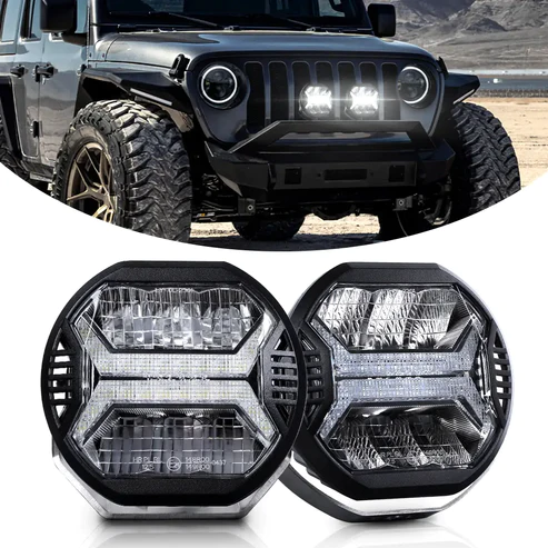 HURRICANE 5.75 Inch WindTunel LED Driving Lights