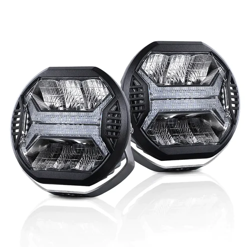 HURRICANE 5.75 Inch WindTunel LED Driving Lights
