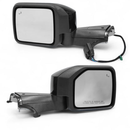 SIDE MIRROR WITHOUT TURN SIGNAL, WITH PUDDLE LIGHT A BUILT-IN CAMERA, AND BLIND SPOT SENSOR TECHNOLOGY