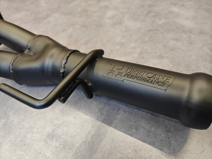 Hurricane Performance  2-1/4 IN 409 Stainless Steel Y-Pipe For Jeep Wrangler JL & JT