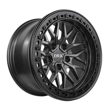 ORYX Forged Machined Aluminum Matte Grey Bead lock Rims-ORX05 for Jeep Wrangler JK/JL/JT & 392