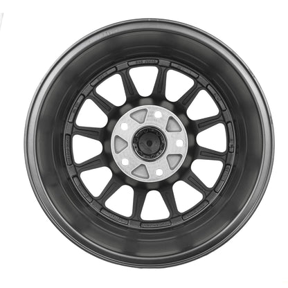 ORYX Off-Road  Rims-SATIN GREY + BLACK LIP  for Jeep Wrangler JK/JL/JT