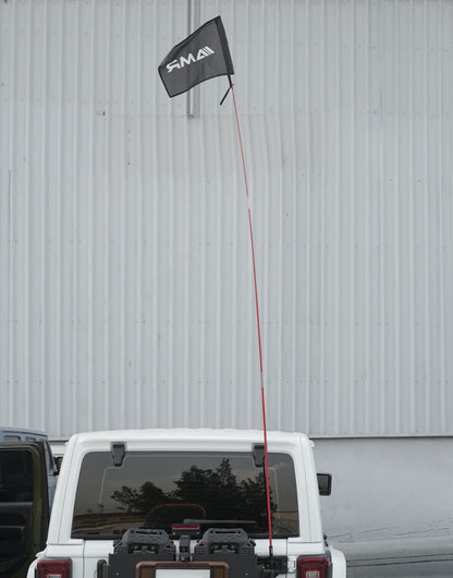 AMR 3M Off-Road Flag pole /Antenna ,Quick Release Split with carry Bag