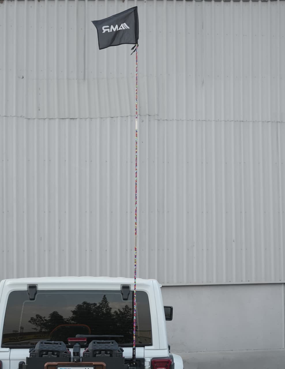 AMR 3M Multi Color -Off-Road Flag pole /Antenna ,Quick Release Split with carry Bag