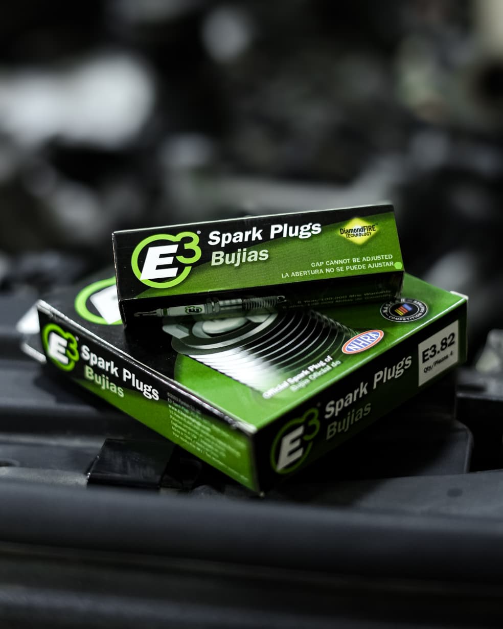 E3 Spark Plugs E3.82 Premium Automotive Spark Plug w/ DiamondFIRE Technology For Jeep Wrangler (Pack of 6 Pcs)