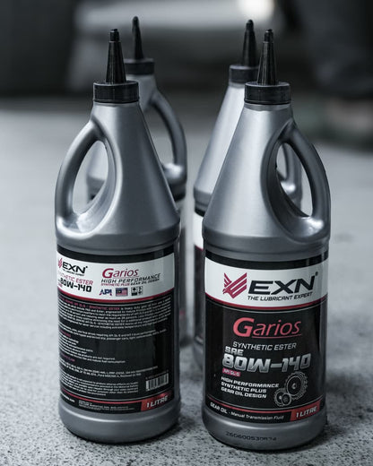 EXN GARIOS MTF SAE 80W-140 API GL-5 - SYNTHETIC ESTER - High Performance Synthetic Plus Racing Gear Oil