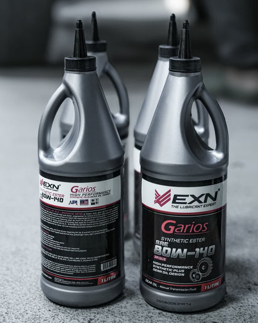 EXN GARIOS MTF SAE 80W-140 API GL-5 - SYNTHETIC ESTER - High Performance Synthetic Plus Racing Gear Oil