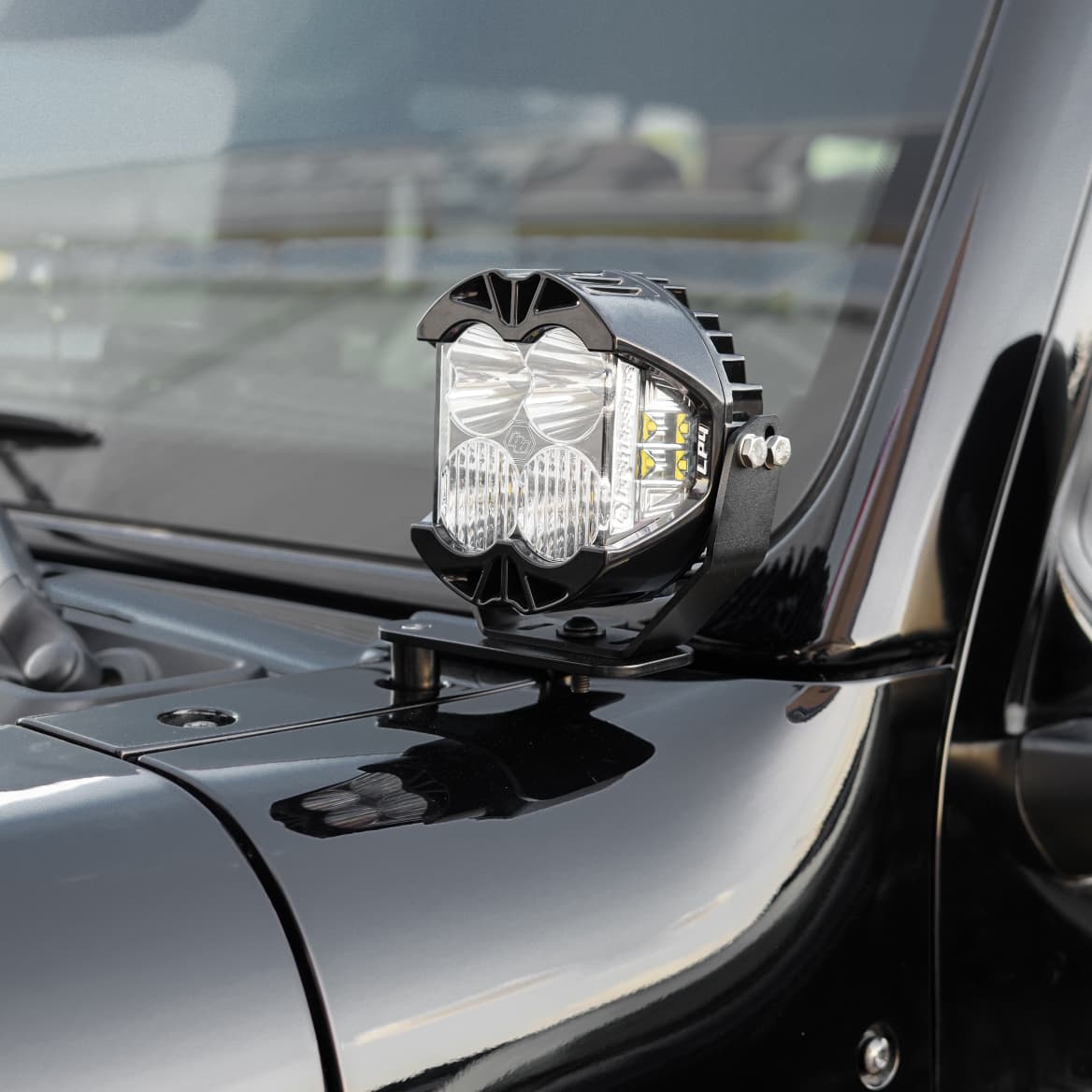 A-Pillar Light Mounting Brackets-Pairs for Jeep JL 392  & JT Sandrunner